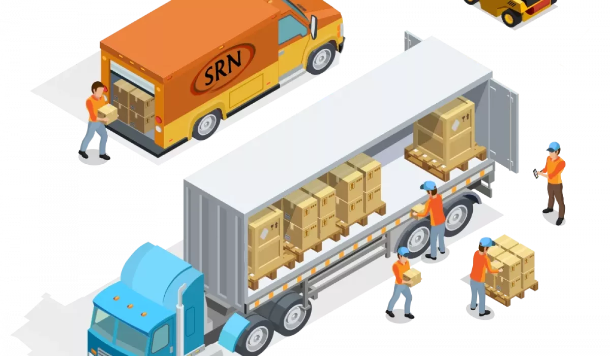 spedizione e consegna degli ordini nella logistica